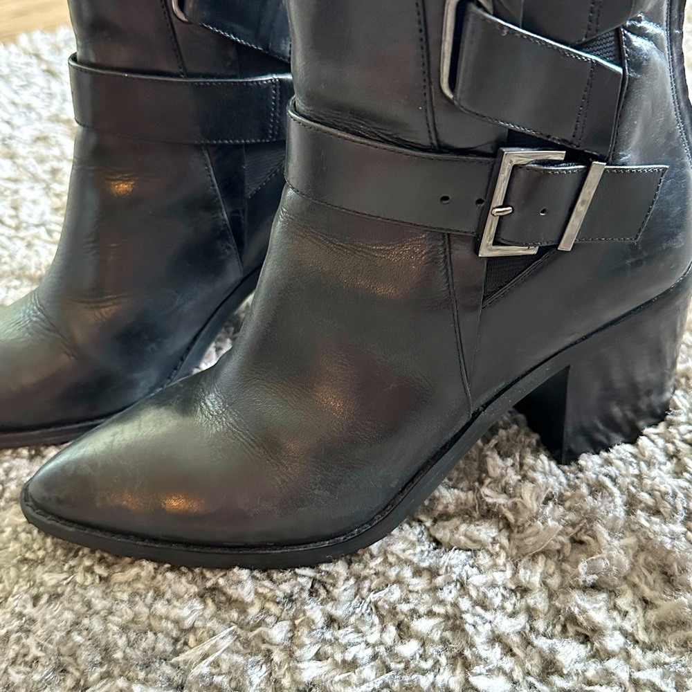 Kenneth Cole Black Booties